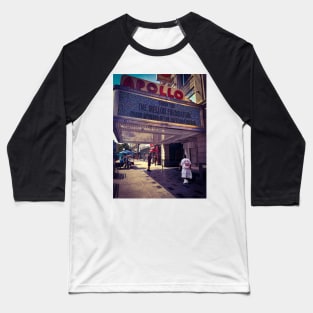 Apollo Theater Harlem Manhattan NYC Baseball T-Shirt